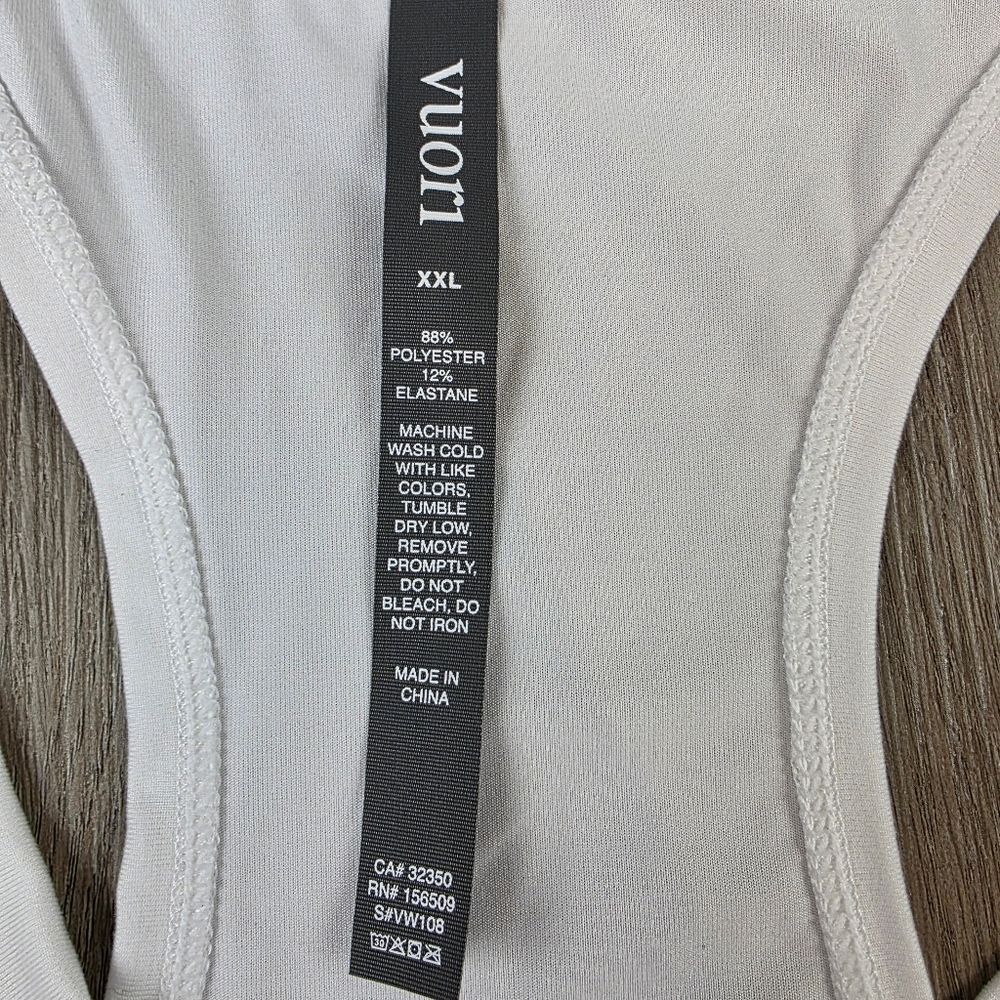Vuori Lux Performance Raceback Tank Top Size XXL - Picture 6 of 7